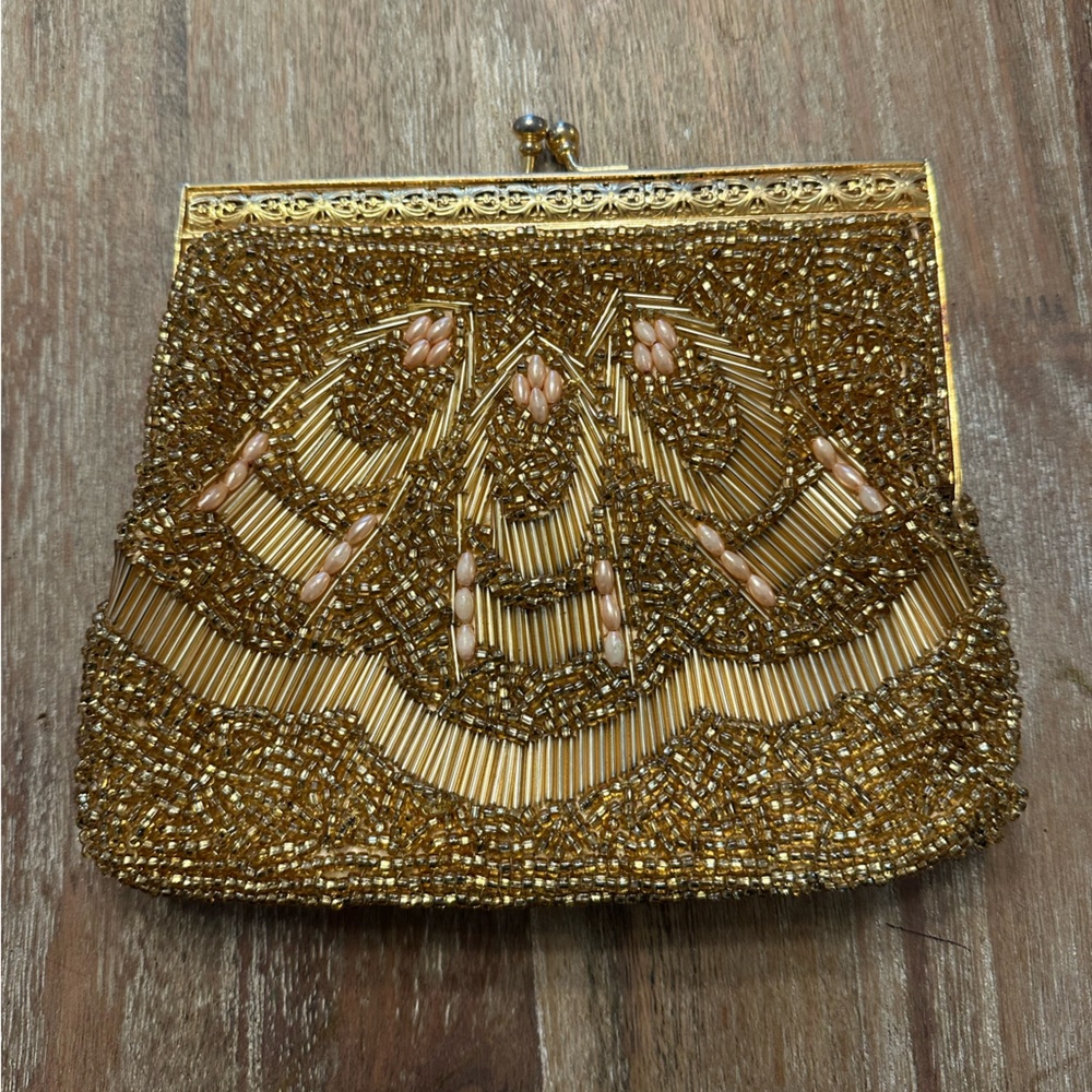 Vintage beaded handbag
